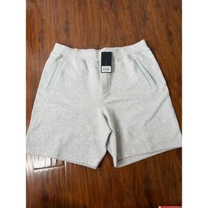 NWT Ten Thousand Shorts Men SZ 2XL Gray 9" Recover Athletic Sweatshorts Unlined